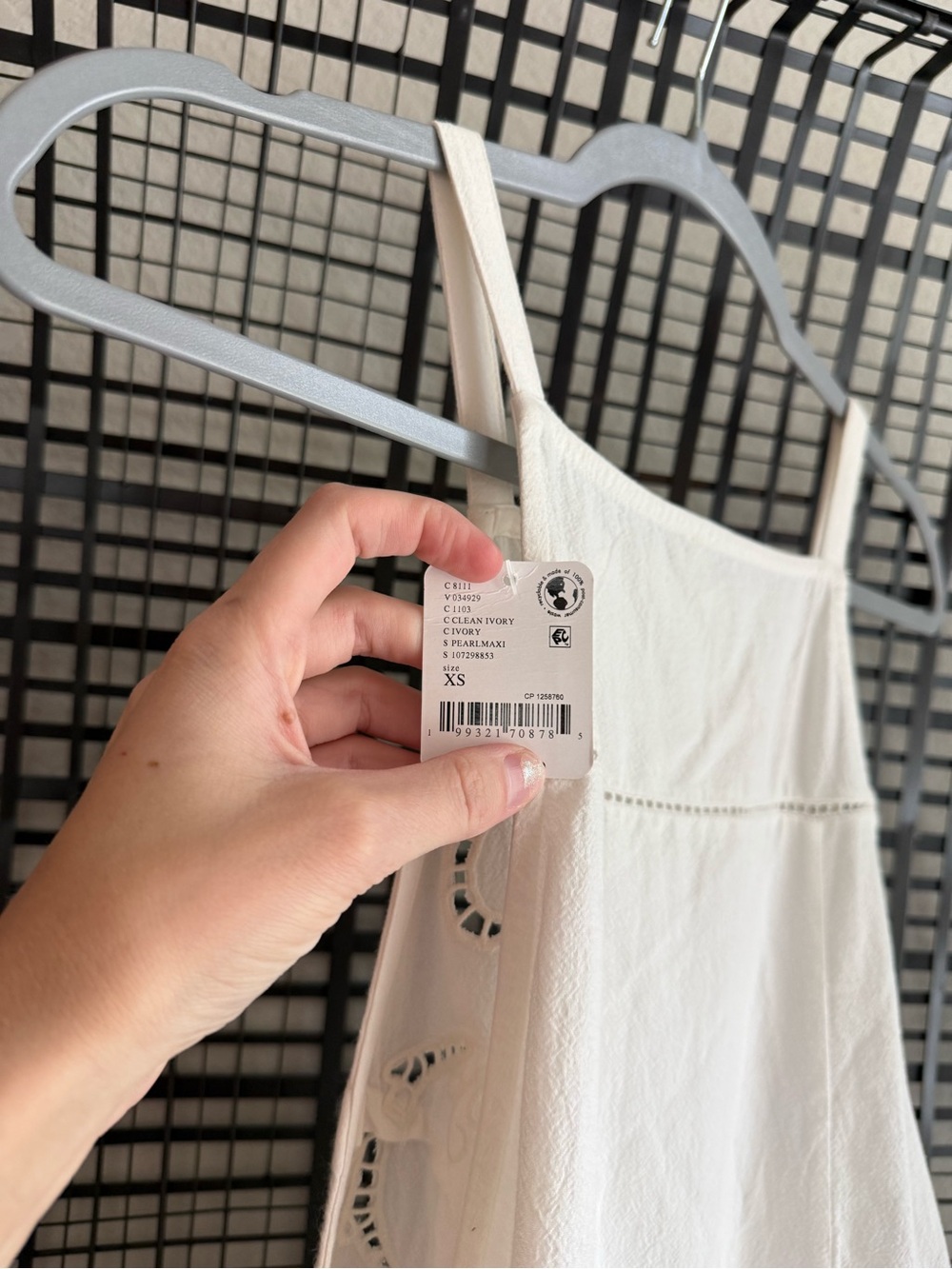 Free people Pearl Maxi Top clean ivory - Picture 8 of 8